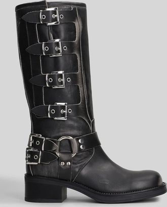 Gis&egrave;l moir&egrave; Windsor Low Heels Boots