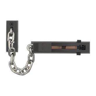 ABUS Cadena De Puerta Sk66 L.165mm Din L/r Marr&oacute;n Con Seguro Para Ni&ntilde;os