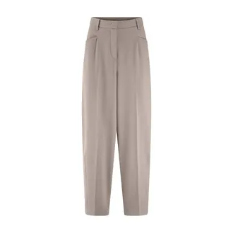 Riani Riani, Tapered Trousers, female, Beige, Size: 2XL Tapered Trousers