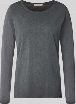 Smith & Soul Longsleeve mit Rundhalsausschnitt in Dunkelgrau, Gr&ouml;&szlig;e XXL