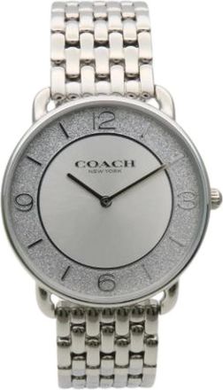 Coach Pre-owned Watches, female, Gray, Size: ONE SIZE Pre-owned Wristwatch