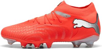Puma Scarpe da calcio FUTURE 9 PRO FG/AG da donna, Scarpe, Rosso, 35.5