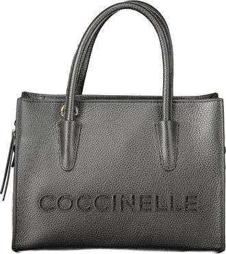 Coccinelle Black Leather Womens Handbag