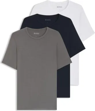 BOSS Three-pack of moisture-wicking underwear T-shirts