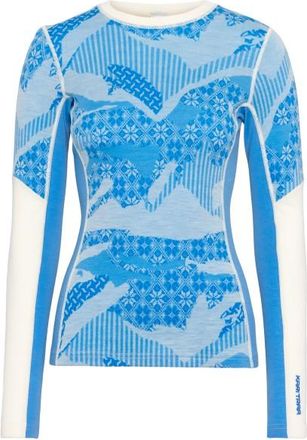 Kari Traa Olea L/S Merinounterw&auml;sche f&uuml;r Damen | blau