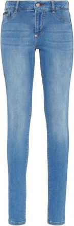 Philipp Plein Jeans, Dames, Blauw, W29, Denim, Jeggings