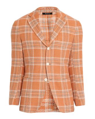 Sartorio Men & apos;s Wool and Silk Large Plaid Sport Coat