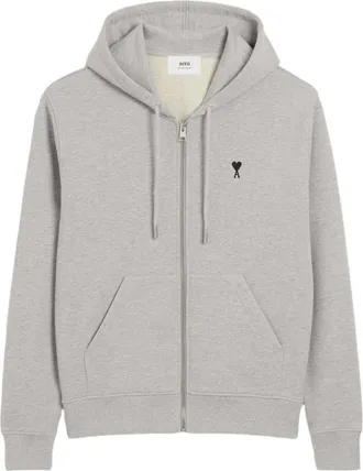 ✩ Ami ✩ Ami Ami de Coeur hoodie - men - Cotton - M - Purple from $390.00