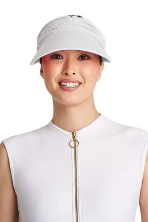Coolibar Womens Swim Visor - UPF 50+ Sun Protection - Exuma in White at Nordstrom