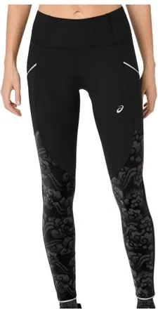 Asics Road Lite-Show Tight Lauftights f&uuml;r Damen | schwarz
