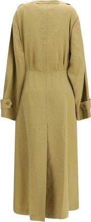 Petar Petrov Womens Beige Lyocell Trench Coat Clothing