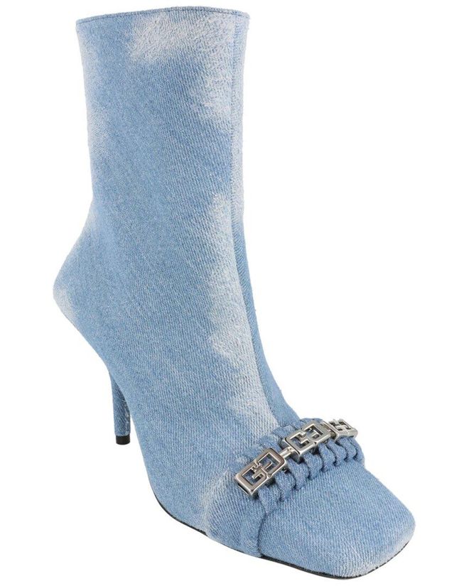 G Denim Bootie