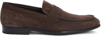 Tod's Bruine Loafer Schoenen Gemaakt in Itali&euml; - Heren - Loafers - Bruin - 40 EU - Leer - Schoenen