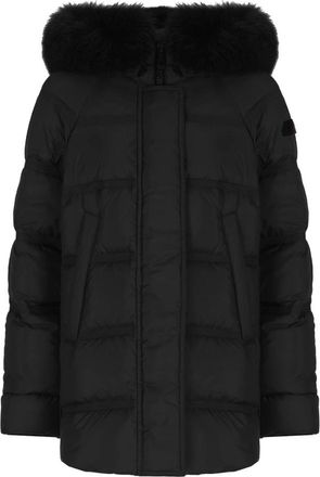 Peuterey Donzen jas - Dames - Gewatteerde jassen - Zwart - M - Polyester - Jassen