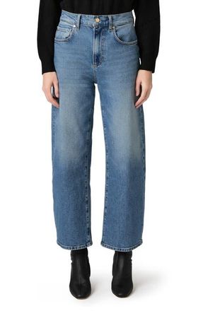 Paige Arellia High Waist Ankle Barrel Jeans in Keystone at Nordstrom, Size 29