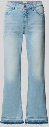 Milano Milano Italy Flared Jeans mit 5-Pocket-Design in Blau, Gr&ouml;&szlig;e 34