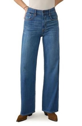 Faherty Saturday High Waist Wide Leg Jeans in Indigo Coast Wash at Nordstrom Rack, Size 28