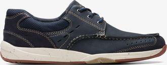 Clarks Allston Edge Marine Nubuck Schoenen