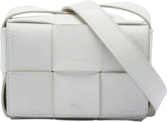 Bottega Veneta Borsa a spalla Cassette Pre-owned - - Pre-owned - Donna - Bianco - ONE SIZE