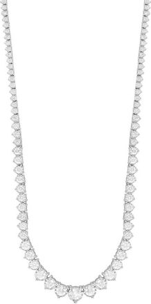 Grown Brilliance 14KT White Gold 5.00 Carat Lab Grown Diamond Necklace for Women