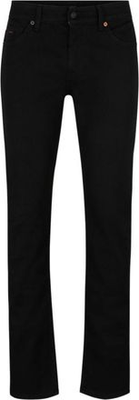 BOSS Slim-fit jeans in black comfort-stretch denim