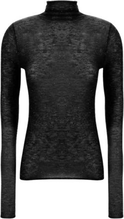 Pinko Mujer, Jerseys, Negro, Talla: L