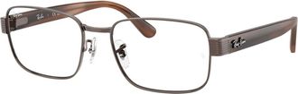 Ray-Ban Rx 6529 Optisch Montuur - unisex - Brillen - Bruin - 54 MM - Accessoires