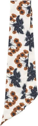 Laura Urbinati Scarf Flower Print Flower Print Scarf