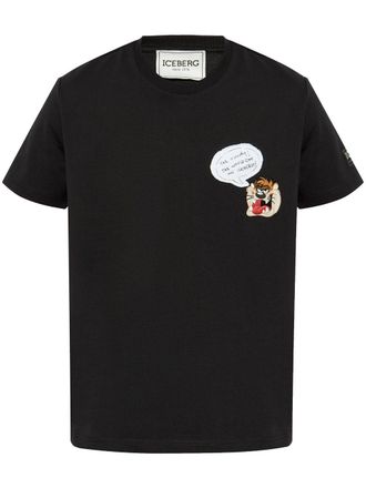 Tシャツ・カットソー ICEBERG Men T-shirt White F02B6325 1101 Iceberg Men's T Shirt I1P F02A 6318 1101 - Hydraulics Stores