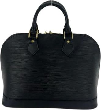 Louis Vuitton Pre-owned Boston Bag - Dames - Pre-owned - Zwart - Maat: ONE Size Leer