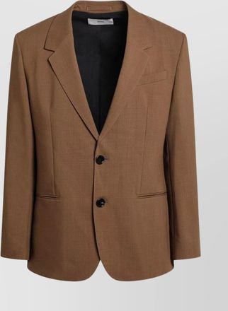 Ami wool jacket notch lapel