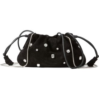 Veronica Beard Small Crystal Stash Bag in Black at Nordstrom