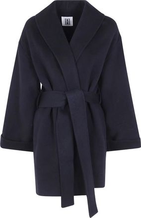 By Malene Birger Dames, Mantels, Zwart, Maat: XS