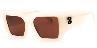 Off-white DOVER 6164 Mens Sunglasses Brown Size 56