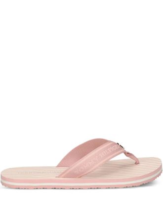 Tommy Hilfiger Infradito a righe - Rosa