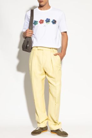 Paul Smith T-shirt With Print, Mens, White