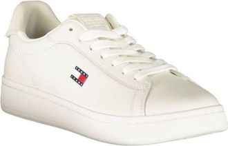 Tommy Hilfiger Lace-Up Logo Sneaker - White