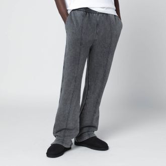 Represent Faded black cotton jogger pants