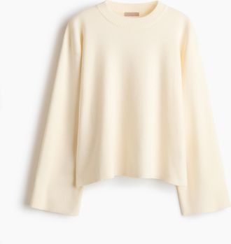 H&M Oversized Pullover - White
