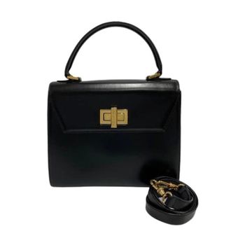 Celine Borsa 2way in Pelle di Vitello Pre-owned - - Pre-owned - Donna - Nero - ONE SIZE