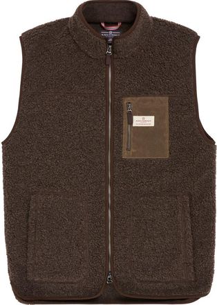 Amundsen & Scott Heroes Wool Fleece Vest Mens in Cowboy at Nordstrom, Size Xx-Large Eu