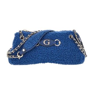Guess Shoulder Bags, female, Blue, Size: ONE SIZE Aslia Shoulder Bag