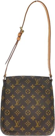 Louis Vuitton Musette Salsa Monogram Canvas Brown Canvas Handbag (Pre-Owned)