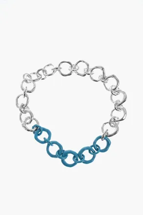 Jil Sander Collana a Catena NEW LIGHTNESS in Ottone Smaltato Jil Sander