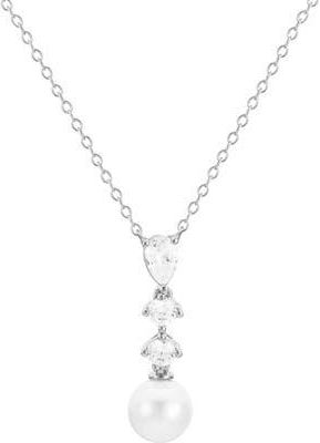 Untamed Petals At Last Necklace in Metallic Silver at Nordstrom