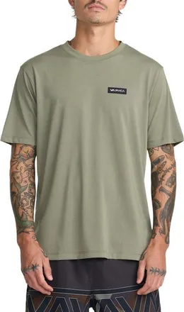 Rvca Icon Performance T-Shirt in Army at Nordstrom, Size Xx-Large