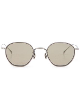 Eyevan 7285 Occhiali da sole ovali - Argento