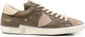 Philippe Model Trainers Vintage Burnt Military Sand