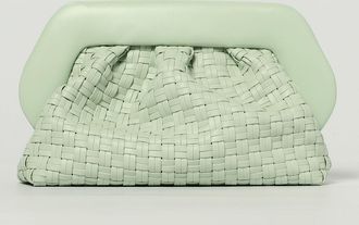 Themoir&egrave; Clutch Bios Themoir&egrave; in pelle vegana intrecciata