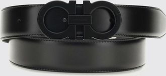 Ferragamo Cintura Gancini Ferragamo reversibile in pelle